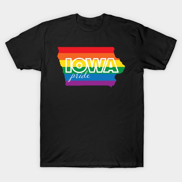 Iowa Pride T-Shirt by AnytimeDesign